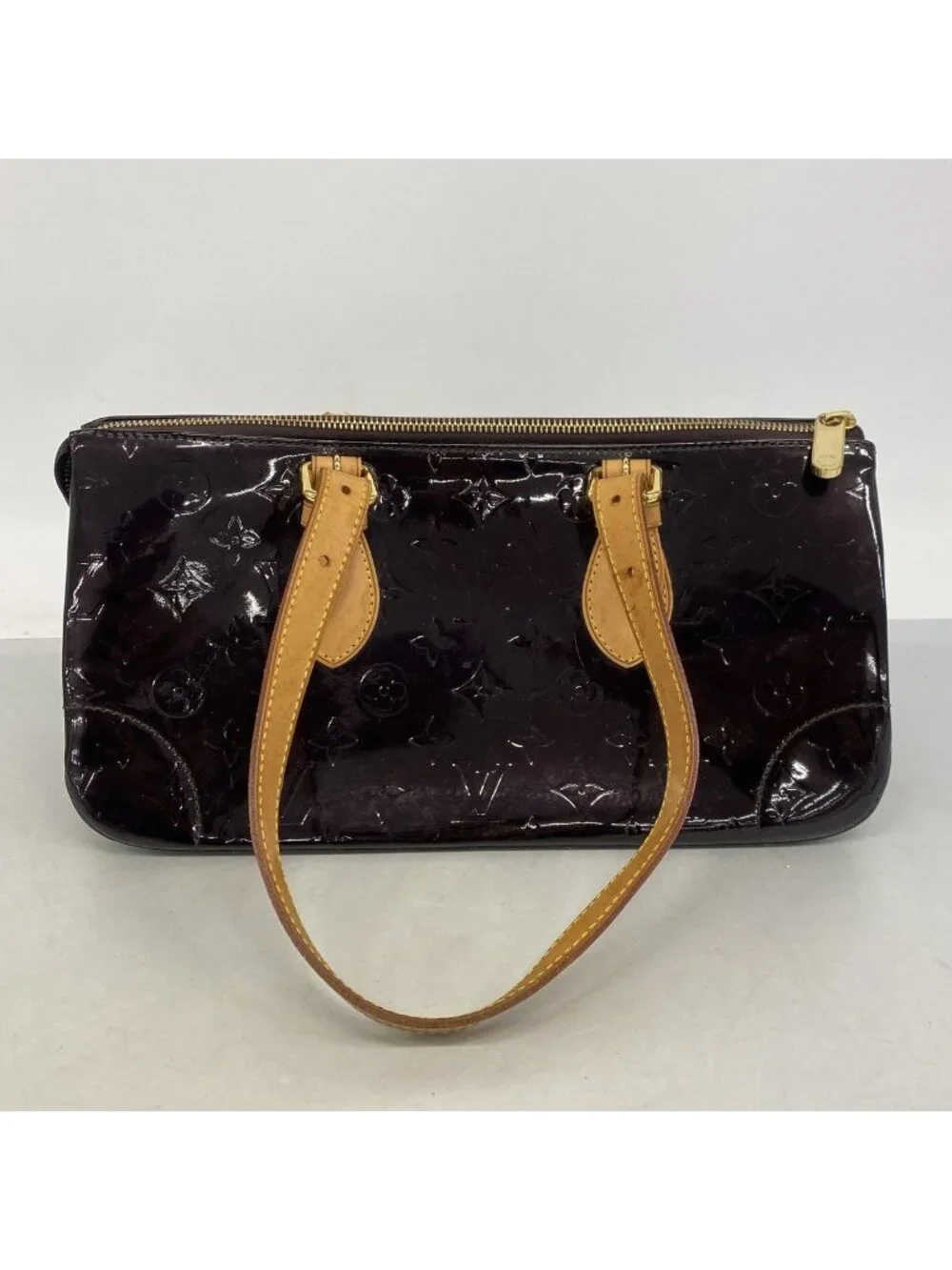 Louis Vuitton Shoulder Bag Vernis Rosewood Avenue Amarante